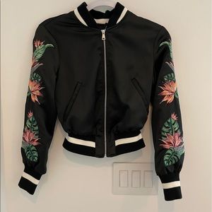 Bebe bomber jacket